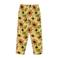 thumbnail image 5 of Daiia Sunflowers Women's Sleep Pant with Pockets and Drawstring,Pajama Pants-Large, 5 of 9