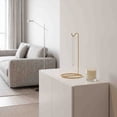 thumbnail image 6 of Necklace Holder,Metal T-bar Display Rack with Sturdy Ring Base Storage for Bedroom Closet, 6 of 8