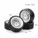 thumbnail image 4 of 4 Unids Caucho Neumático Rueda Hexagonal para TT01 TT01E TT02 XV01 XV02 PTG-2 1/10 RC RaceCar Piezas de Actualización B, 4 of 5