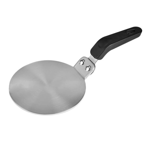 Stainless steel thermal adapter plate for moka pot, espresso machine 20 cm