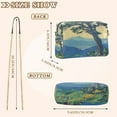 thumbnail image 4 of FORMRS Women Crossbody Purse with Chain Strap Vegan Leather Shoulder Handbag, Retro Mountain, 4 of 7