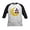 Black/White, variant on CafePress - Halloween Owl Gift Kids Baseball Jersey - Kids Cotton Baseball Jersey, 3/4 Sleeve Shirt