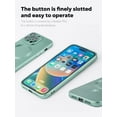 thumbnail image 3 of Magnetic Case for iPhone 13 Phone Case for Women - Matte Luxury Soft Metallic Luster Design with Camera Lens Protector, Compatible with MagSafe for iPhone 13 - Green, 3 of 14