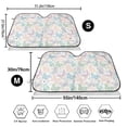 thumbnail image 7 of Lsque Colorful Butterfly Car Windshield Sun Shade | Accordion Folding Style Auto Shade for Car Truck SUV Van | Blocks UV Rays Sun Visor Protector | Small, 7 of 7