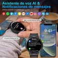 thumbnail image 3 of Reloj Inteligente Hombre Militar Linterna Llamada Smartwatch, 3 of 8