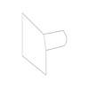 Genuine OE Acura Tow Eye Cap - 71104-TZ3-A00ZC