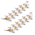 thumbnail image 1 of 12 unidades/juego de pájaros de simulación de espuma Artificial, manualidades para fiestas, adornos para kusrkot Jardín de pájaros artificiales, 1 of 8
