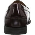 thumbnail image 2 of Nunn Bush Drexel Men's Moc Toe Penny Loafer, Burgundy, 14, 2 of 7