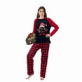 thumbnail image 4 of LuLiaMenton Christmas Pajamas, Gnome Squad Print, Red Plaid Matching PJs, Plus Sizes, Men XL, 4 of 6