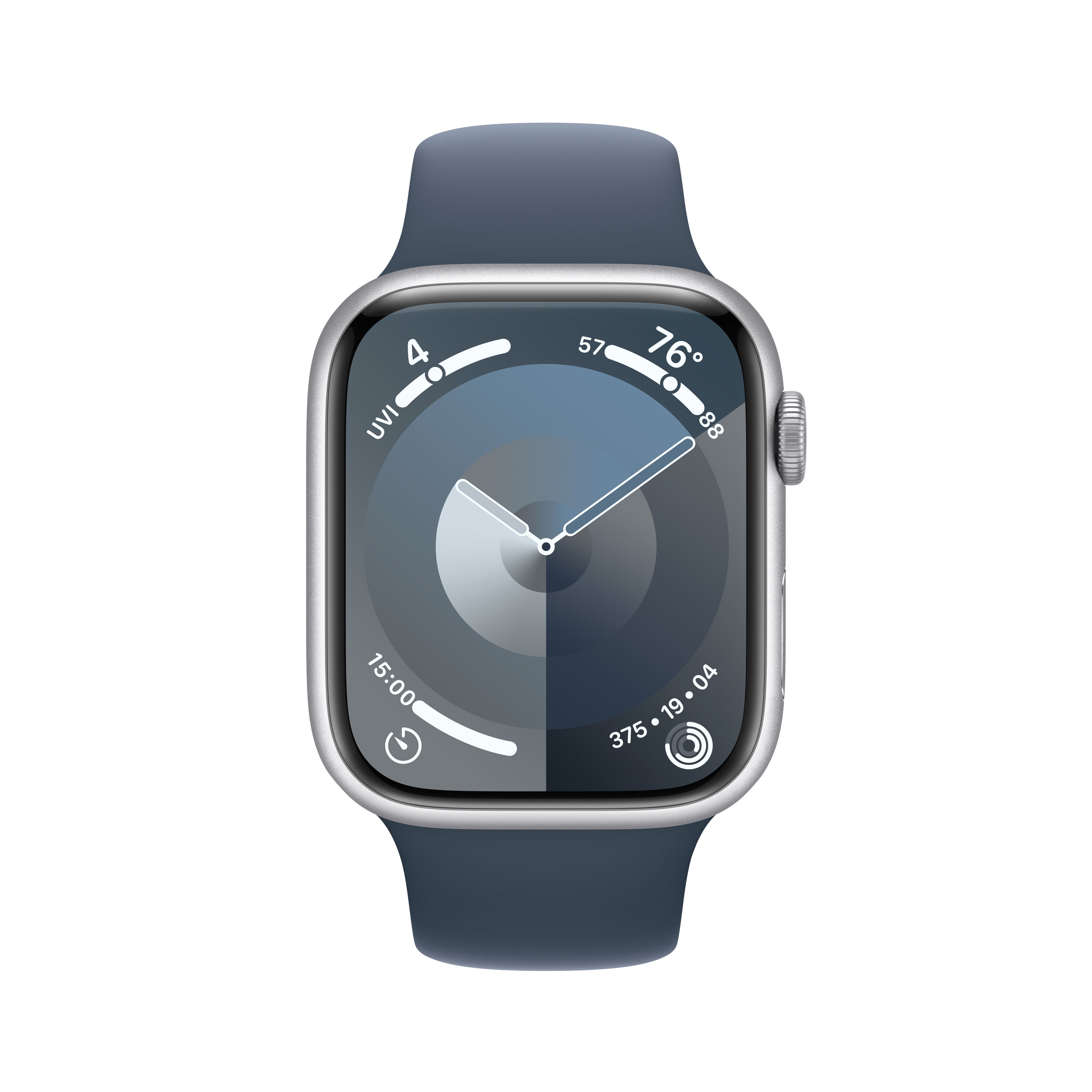45mm M/L - Band with Apple Case Midnight GPS Sport + 9 Cellular Midnight Watch Aluminum Series