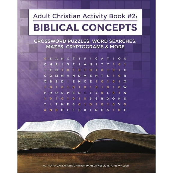 Adult Christian Activity Book #2: Biblical Concepts (Paperback)