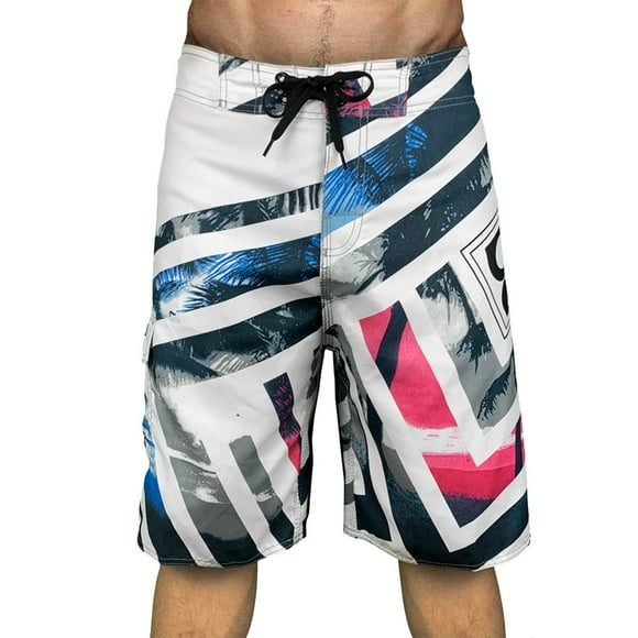 Men's Board Shorts for Leisure Fitness Beach Pants – Plus Size Surfwear Beachwear Beach Sport Short with Wicking Performance