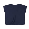 thumbnail image 2 of Camiseta básica Alfani Mujer Cuello Redondo Azul Oscuro XL, 2 of 2