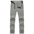 thumbnail image 3 of Pantalones de secado rápido para exteriores, pantalones de senderismo finos de verano para hombres, pantalones de carga impermeables para mujeres, pantalones casuales deportivos, pantalones de, 3 of 5