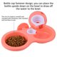 thumbnail image 4 of Cuenco Doble Para Cachorro De Perro Y Gato, Alimentador De Agua Para Alimentos Colgante Extraíble Taza Para Gallinero Con Alimentador De Agua Y Comida Para Cachorro Perro Gato, 4 of 7