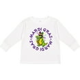 thumbnail image 3 of Inktastic Mardi Gras Party Alligator Boys or Girls Long Sleeve Toddler T-Shirt, 3 of 5