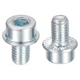 thumbnail image 1 of M8x12mm Brida Hueca Cabeza Tornillos, 20uds 8.8 Grado Carbono Acero Hexagonal Zócalo Cabeza Derrada Brida Pernos Tornillos Mecánicos, 1 of 5