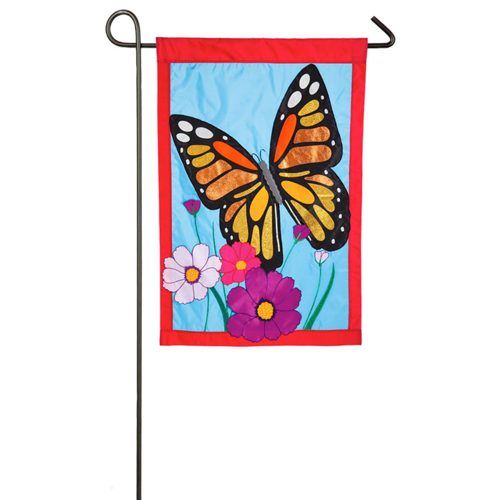 Evergreen Flag Butterfly Garden Flag