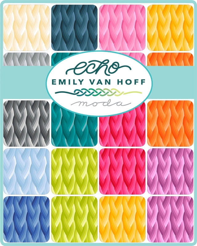 Moda - Echo Jelly Roll by Emily Van Hoff 40 pcs