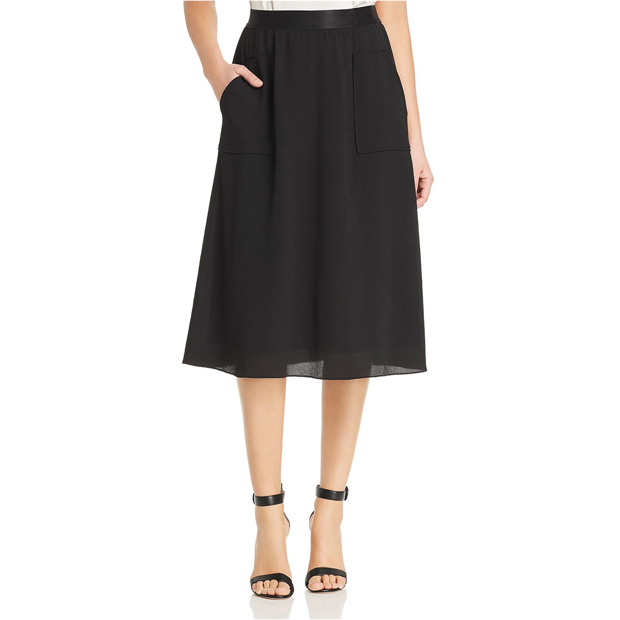 Stretch is Comfort Women's and Plus Size A-Line Skirt with Pockets