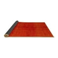 thumbnail image 2 of Ahgly Company Indoor Round Abstract Yellow Modern Area Rugs, 6' Round, 2 of 4