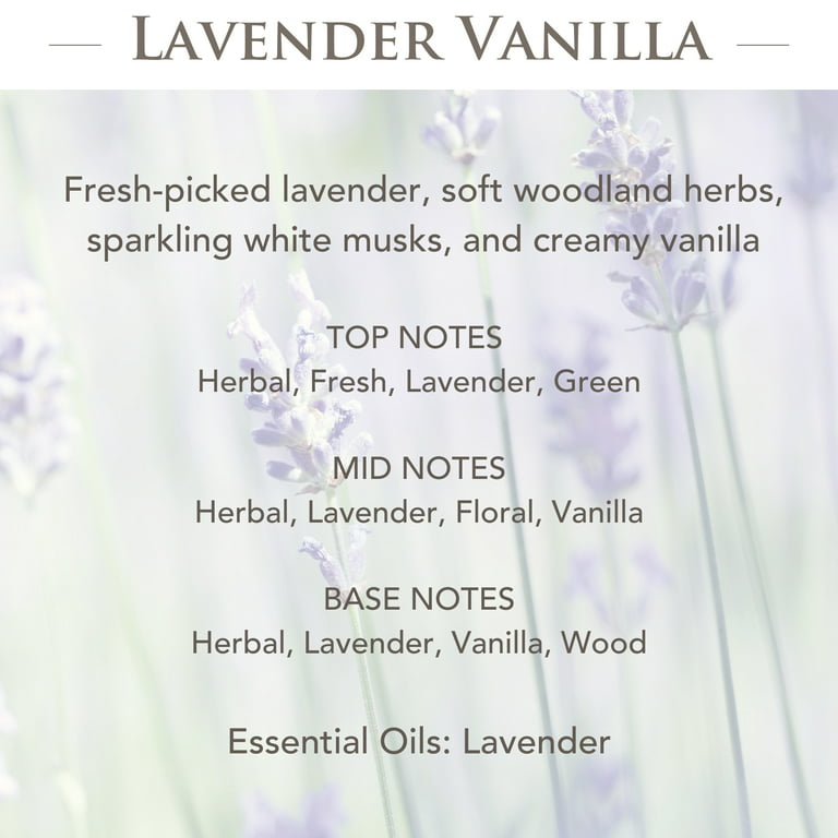 Lavender Vanilla Essential Oil Blend