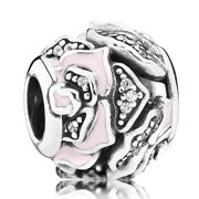 Pink Delicate Rose Charm - 791527EN40