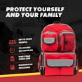 thumbnail image 2 of emergency zone family prep survival 72 hour kit, 2 and  4 person, 2 of 6