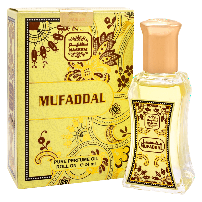 Mufaddal Perfume Oil Non Alcoholic Oriental Woody Musk Men Perfumes Naseem