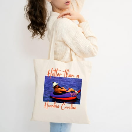 vintage Hotter Than A Hoochie Coochie Apparel Tote Bag-TH28232