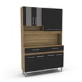 thumbnail image 3 of Cocina Mobi Benin Color Negro con Café, 3 of 6