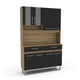 thumbnail image 3 of Cocina Integral Completa de 1.20 cm Color Negro con Café Mobi, 3 of 6