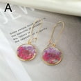 thumbnail image 5 of HOOUN Women Dried Flower Earrings Resin Drop Earring Hook Bohemian Jewelry Accessories-D, 5 of 8