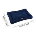 thumbnail image 2 of Waterproof Dog Bed Mat, Washable Chew Proof Pet Pad with Non-Slip Bottom, Cozy Warming Mattress for Large Medium Small Dogs and Cats, Multi-Purpose Crate Mat for Home, Car Travel, and Indoor Use, 2 of 4