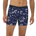 thumbnail image 6 of Sigee Hawaiian Style for Men's Boxer Briefs,Moisture Wicking and Breathable X-Large, 6 of 9