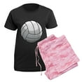 thumbnail image 5 of CafePress - Volleyball Gifts Pajamas - Women's Short Sleeve Print T-Shirt and Pants Dark Cotton Pajama Set, 5 of 7
