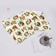 thumbnail image 5 of Cute Mushroom Plant Butterfly Kitchen Towels with Hanging Loop, Beige Boho Absorbent Dish Towels for Kitchen, Botanic Farmhouse Tea Towels for Kitchen Decor 2 Piece 16x24 Inch, 5 of 12