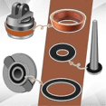 thumbnail image 4 of 6pcs/Set Garden Pump Hand Pump Well Pump Seal Replacement Parts for Most Model 75 Water Pumps Access, 4 of 5
