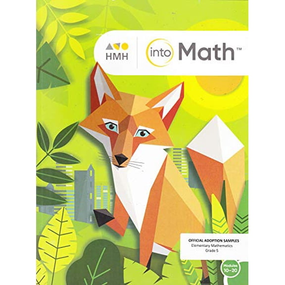 Pre-Owned HMH: Into Math Student Workbook Grade 5, Modules 10 - 20 Paperback English