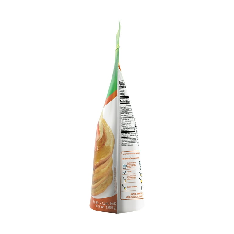 Tosh Oatmeal and Rice Pancake Mix 10.5 oz, High Fiber and Protein