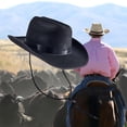 thumbnail image 4 of Sombrero de vaquero Colco sombrero de vaquero negro, 4 of 7