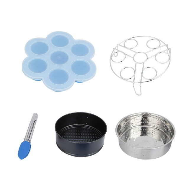 Food Steamer Rack,5Pcs/Set Food Steam Basket Cake Mold Pressure Cooker Steam Rack Best in its Class