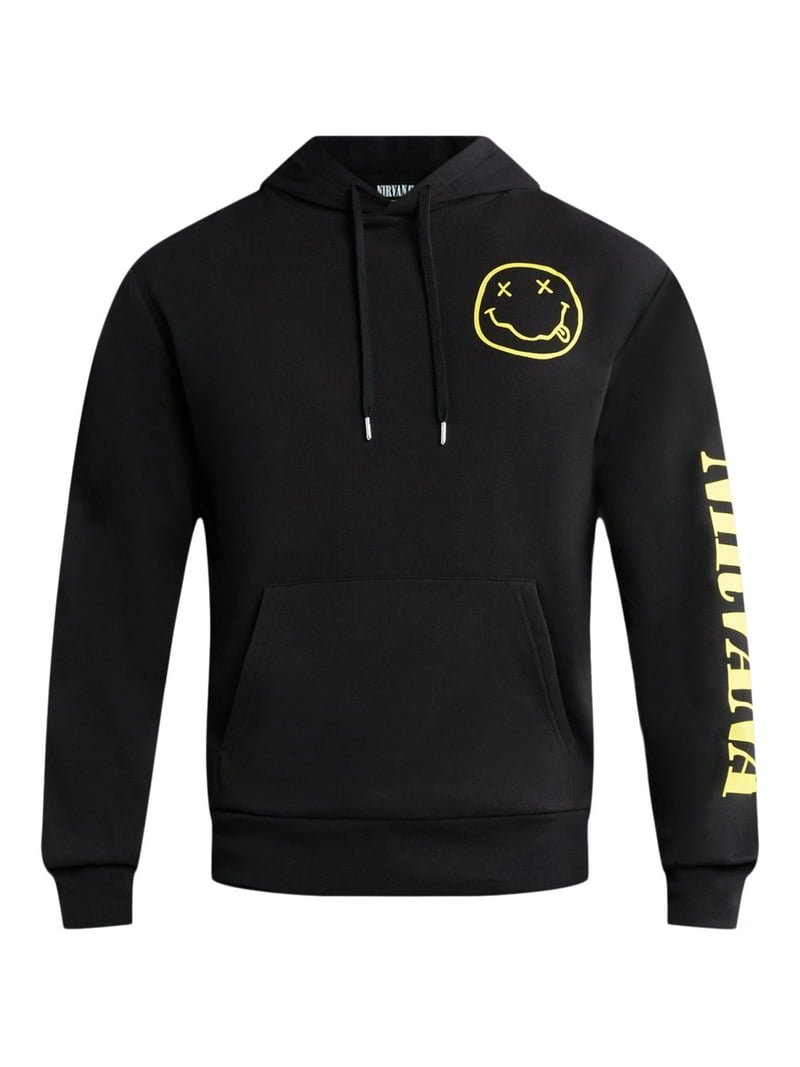 トップス NIRVANA SMILEY HOODED SWEATSHIRT XL Amazon.com: Nirvana Smiley-Hoodie-Size XXL : Clothing, Shoes & Jewelry