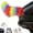 C, variant on Furry Car Tail with Remote Control, Rechargeable Moving Wagging Tail with 3 Modes Voice Vibration, 11 Color LED Light Car Decoration for Life Lovers