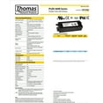 thumbnail image 2 of Hubbell Thomas Research Products PLED96W-034-C2800-D LED Driver, constant current, aluminum housing, 96 watts, 2 of 2