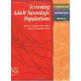 thumbnail image 1 of Pre-Owned Screening Adult Neurologic Populations (Rheumatologic Rehabilitation Series (Paperback) 1569001405 9781569001400, 1 of 1
