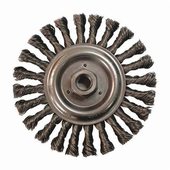 Makita Wire Wheel Brush,Twisted,Arbor Hole A-98603