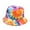 Style 6, variant on Dress Choice Unisex Summer Trendy Foldable Fisherman Hat Reversible Wide Brim Breathable Rainbow Tie Dye Printed Bucket Hats For Women Men