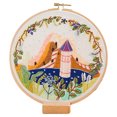 thumbnail image 1 of Coofit Embroidery Starter Kit DIY Scenery Handmade Embroidery Kit Cross Stitch Kit, 1 of 10