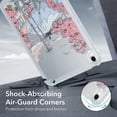 thumbnail image 5 of Allytech Case for Apple iPad 9th/8th/7th Gen 10.2" (2021/2020/2019), [Air-Guard Corners] [Precise Cutouts] Shockproof Soft TPU Ultra Slim Case with Stylish Pattern for Women Men - Mountain, 5 of 9